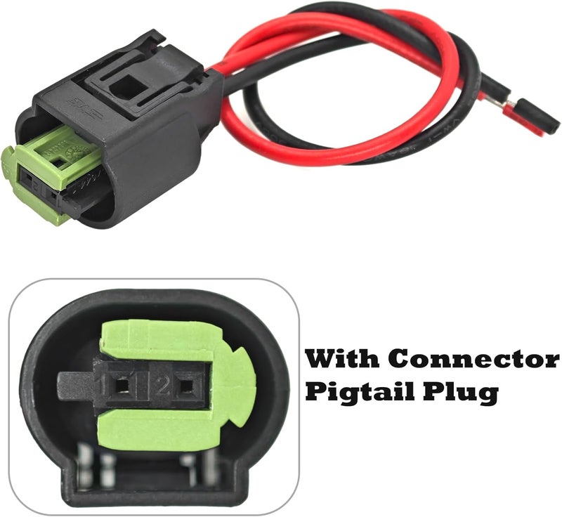 Formiden Outside Ambient Air Temperature Temp Sensor 65816905133 65816905050 with Connector Pigtail Plug Compatible with BMW 323i 325i 328i 330Ci 528i 530i 550i M3 M5 M6 X3 X5 X6 Z4 Z8 - Image 3